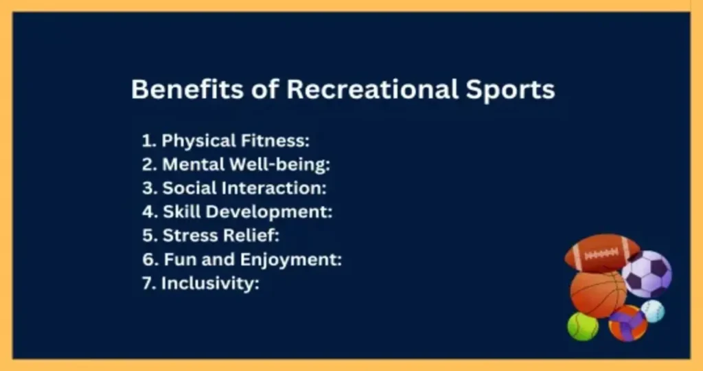 Recreational Sports Definition: Understanding the Concept and its Benefits