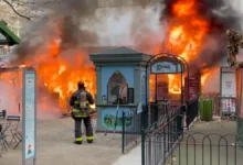 Bryant Park Fire