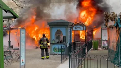 Bryant Park Fire