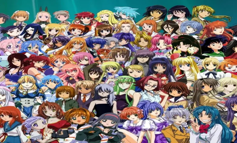 Popular Female Anime Characters