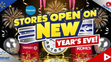 Stores Open New Year's Eve